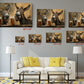 Funny Donkeys Canvas - Humorous Beer Drinking Donkeys Wall Art Print