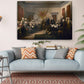 Declaration of Independence Print - Museum Quality Canvas Wall Art USA History